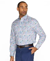 Nick Graham Men's Botanical Floral Dress Shirt