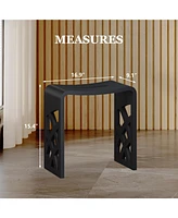Casainc Freestanding Solid Surface Bathroom Shower Stool