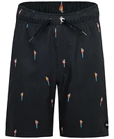 Hurley Big Boys Ditsy Birds Pull-On Swim Shorts