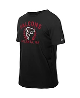 New Era Men's Black Atlanta Falcons 2025 Nfl Draft T-Shirt