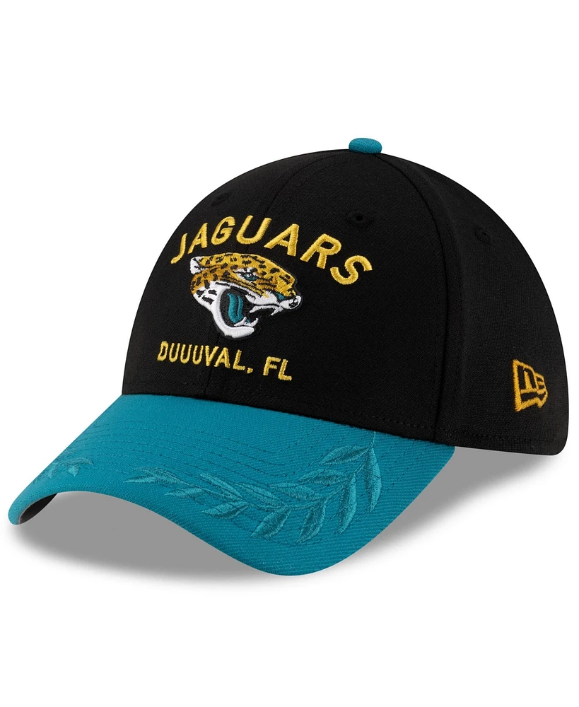 New Era Men's /Teal Jacksonville Jaguars 2025 Nfl Draft 39THIRTY Flex Hat