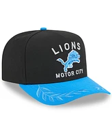 New Era Men's /Blue Detroit Lions 2025 Nfl Draft A-Frame 9FIFTY Snapback Hat