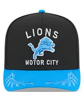New Era Men's /Blue Detroit Lions 2025 Nfl Draft A-Frame 9FIFTY Snapback Hat