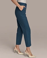 Donna Karan New York Women's Straight-Leg Pinstripe Pants