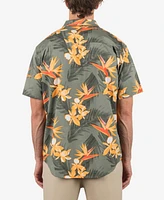 Hurley Men's Oao Lido Stretch Short Sleeve Shirt