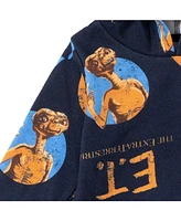 E.t. the Extra-Terrestrial Toddler Boys Et Toddler/child French Terry Pullover Hoodie and Pants Outfit Set Blue