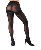 MeMoi Women's Semi-Opaque FirmFit Control Top Tights Mo-840