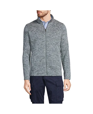 Lands' End Men's Sweater Fleece Jacket