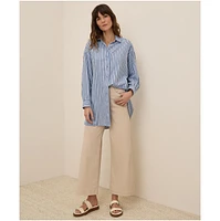 Pact Women's Cotton Sunset Lightweight Oversized Shirt