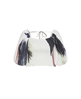 City Chic Plus Amari Geo Top