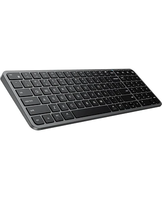 BK20 Bluetooth Keyboard, Wireless Keyboard with Numeric Keypad, Multi-Device Rechargeable and Stable Connection