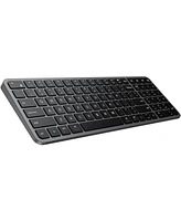 BK20 Bluetooth Keyboard, Wireless Keyboard with Numeric Keypad, Multi-Device Rechargeable and Stable Connection