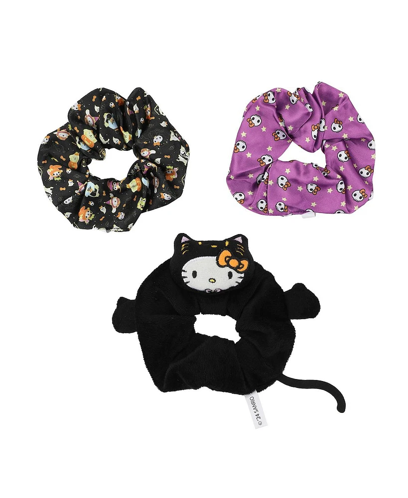 Hello Kitty & Friends Halloween 3-Piece Scrunchie Set