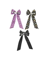 Hello Kitty & Friends Halloween 3-Piece Hair Clip Bow Set