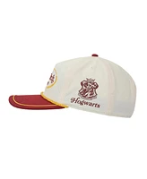 Harry Potter Men's Quidditch Champs White & Red Snapback Hat