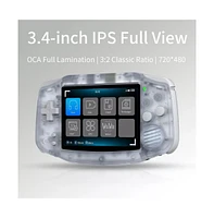 Retro Handheld Game Console, 3.4 Inch Ips Screen, 64GB Storage, 5532 Pre-Installed Games, WiFi, Hdmi