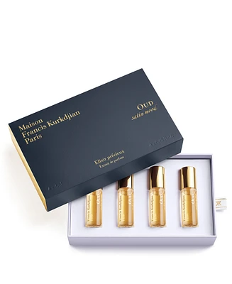 Maison Francis Kurkdjian 4-Pc. Oud satin mood Extrait de Parfum Precious Elixirs Gift Set