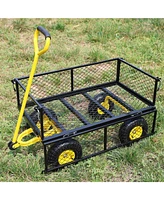 Cart Garden cart trucks make it easier to transport firewood
