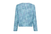Olsen Women's Cropped Tweed Jacket
