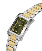 Guess Men's Analog Two-Tone Stainless-Steel Watch, 34mm