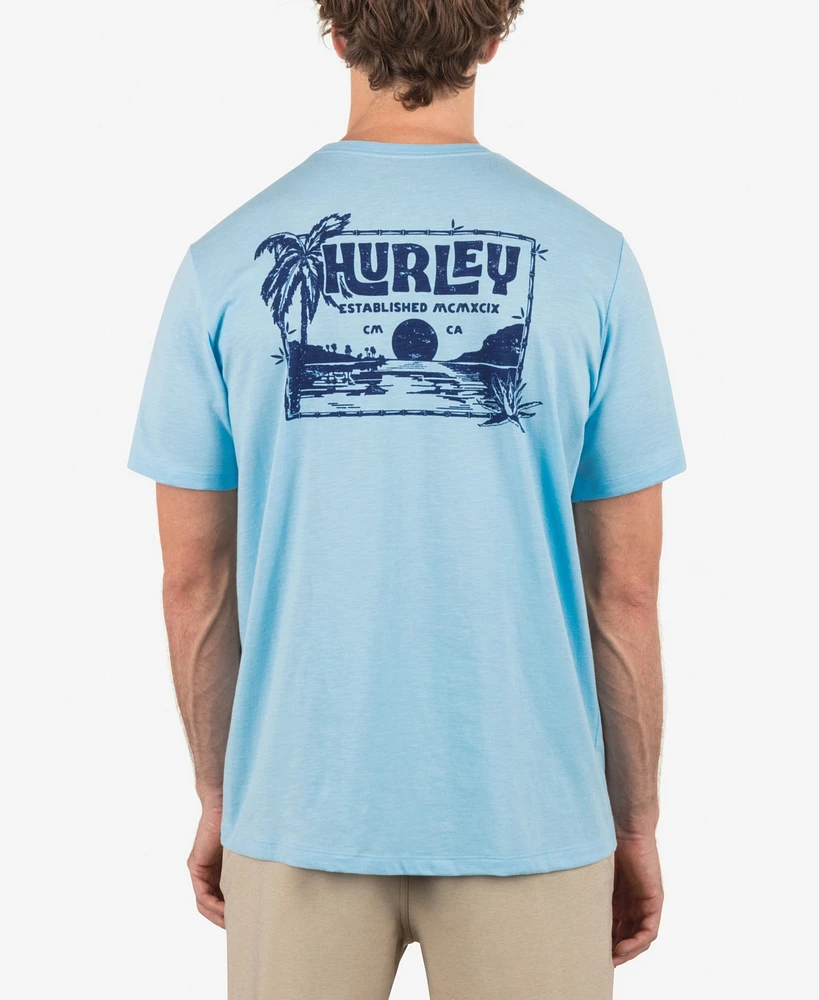 Hurley Men's Island Vibes Slub Short Sleeve T-Shirt