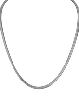 Bulova Men's Icon Sterling Silver 22" Chain Necklace