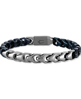 Bulova Men's Two-Tone Stainless Steel Link Bracelet