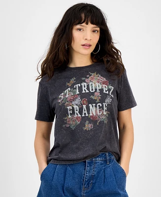 And Now This Petite St Tropez Graphic T-Shirt, Exclusively at Macy's