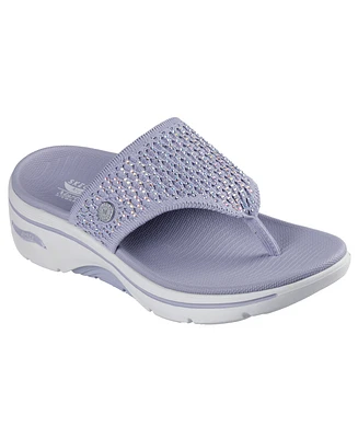 Skechers Women's Martha Stewart: Go Walk Arch Fit 2.0 - Illuminating Sandals from Finish Line