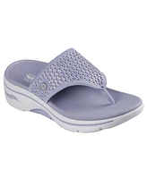 Skechers Women's Martha Stewart: Go Walk Arch Fit 2.0 - Illuminating Sandals from Finish Line