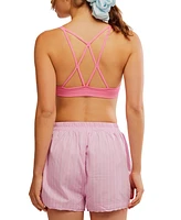 Free People Women's Strappy-Back Seamless Bralette