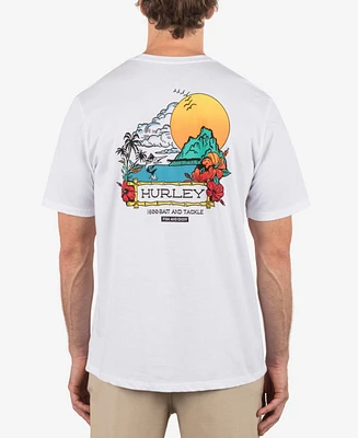 Hurley Men's Bait Short Sleeve T-Shirt