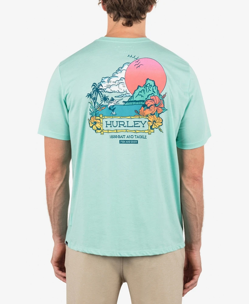Hurley Men's Bait Short Sleeve T-Shirt