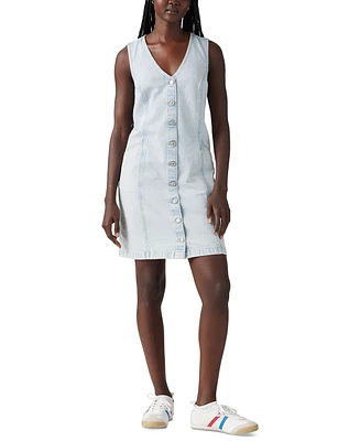 Levi's Plus Vianna Sleeveless Denim Vest Dress