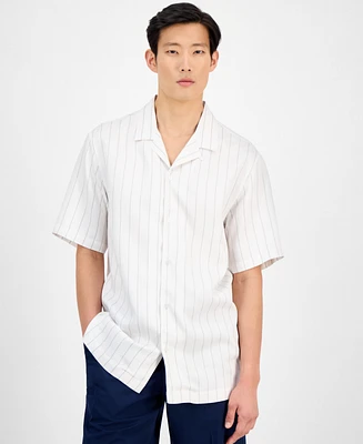 Alfani Men's Stripe Shirt, Exclusively at Macy's