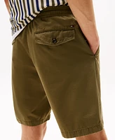 Tommy Hilfiger Men's Relaxed-Fit 9-1/2" Twill Cargo Shorts
