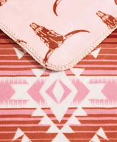 Wrangler Jericho Plush Reversible Blanket