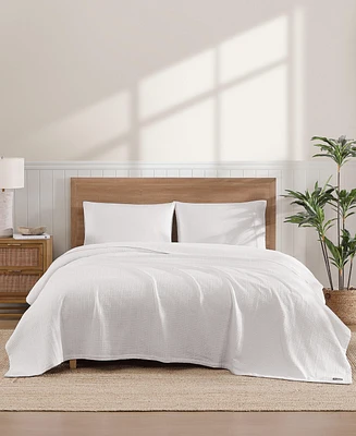 Tommy Bahama Woven Yarn Dyed Cotton Blanket