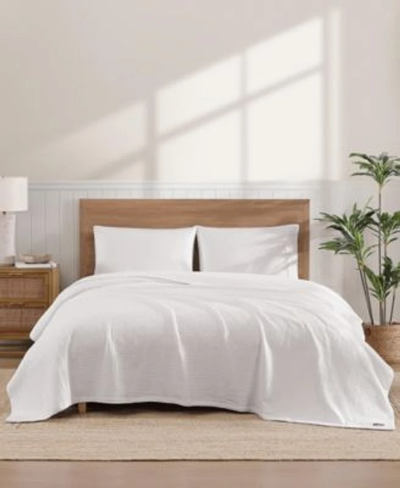 Tommy Bahama Woven Yarn Dyed Cotton Blanket