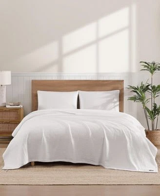 Tommy Bahama Woven Yarn Dyed Cotton Blanket