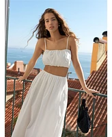 French Connection Women's Nomi Cotton Maxi Skirt