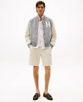 Tommy Hilfiger Men's Varsity Logo Bomber Jacket