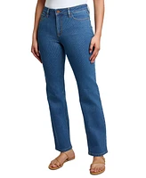 Jones New York Petite Lexington Straight-Leg Jeans