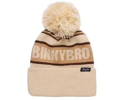 BinkyBro Men's Adult Jupiter Brown Beanie