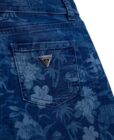 Guess Big Girls Denim with Laser Print Detail Skirt