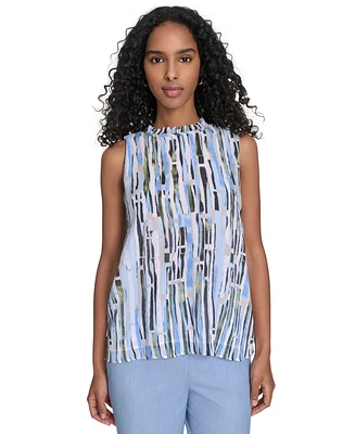 Calvin Klein Women's Sleeveless Printed Top