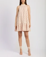 En Saison Women's Elana Cotton Sleeveless Minidress