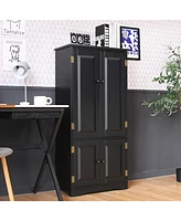 Accent Storage Cabinet with Adjustable Shelves – Stylish Storage Solution for Home Organization