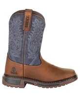 Rocky Boys Kids' Ride Flx Western Boot
