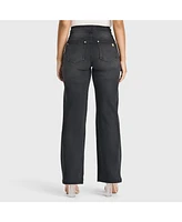 Freddy Women's N.o.w Denim High Waisted Wide Leg Jeans